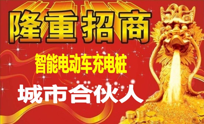 10路電動車智能充電樁，誠招城市合伙人